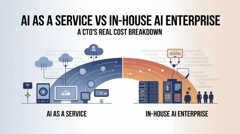 AI-as-a-Service vs. Building In-House AI: Which Actually Makes Sense for Your Enterprise?